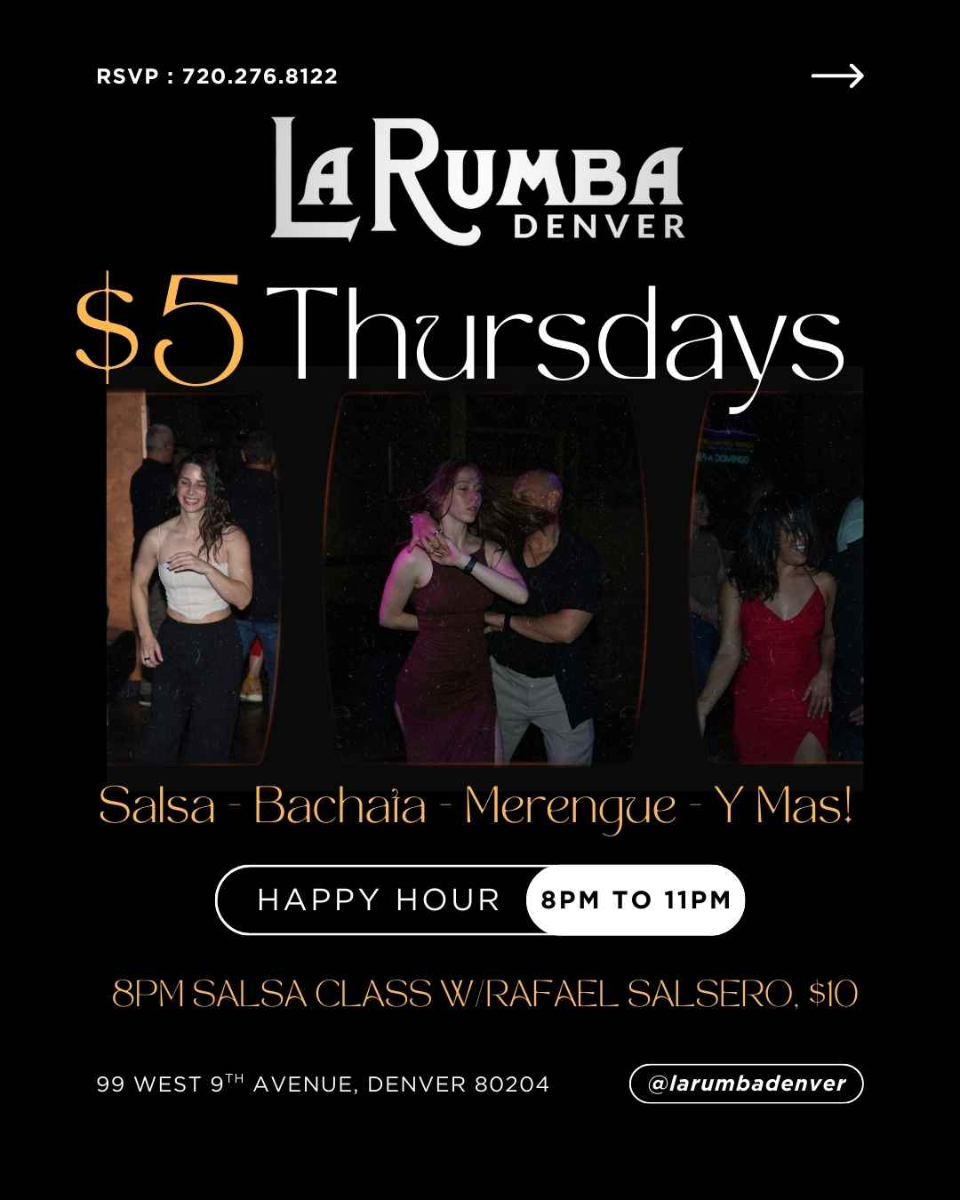 Latin Thursdays at La Rumba flyer