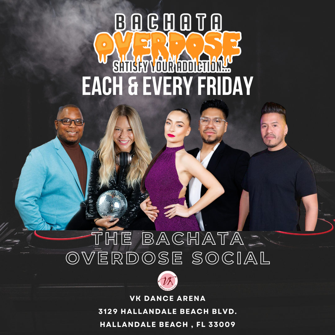 THE MIAMI BACHATA SOCIAL flyer