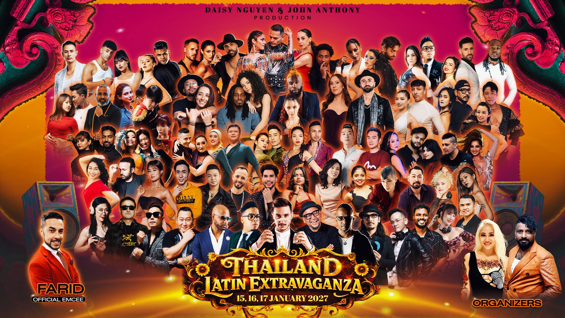 Thailand Latin Extravaganza flyer