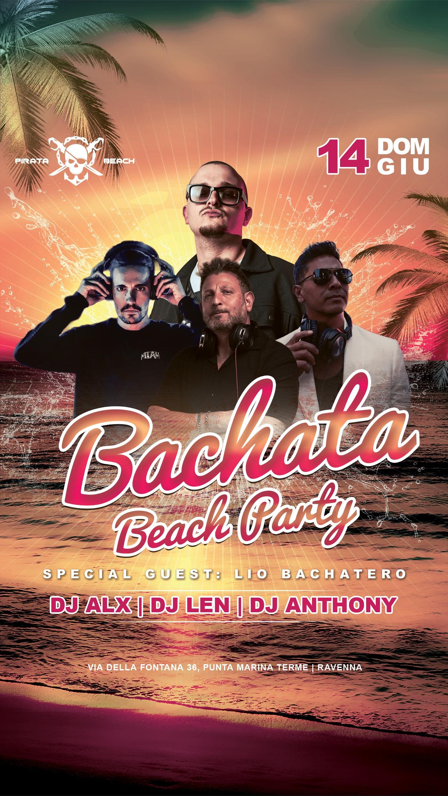 14 GIUGNO - BACHATA BEACH PARTY RAVENNA flyer