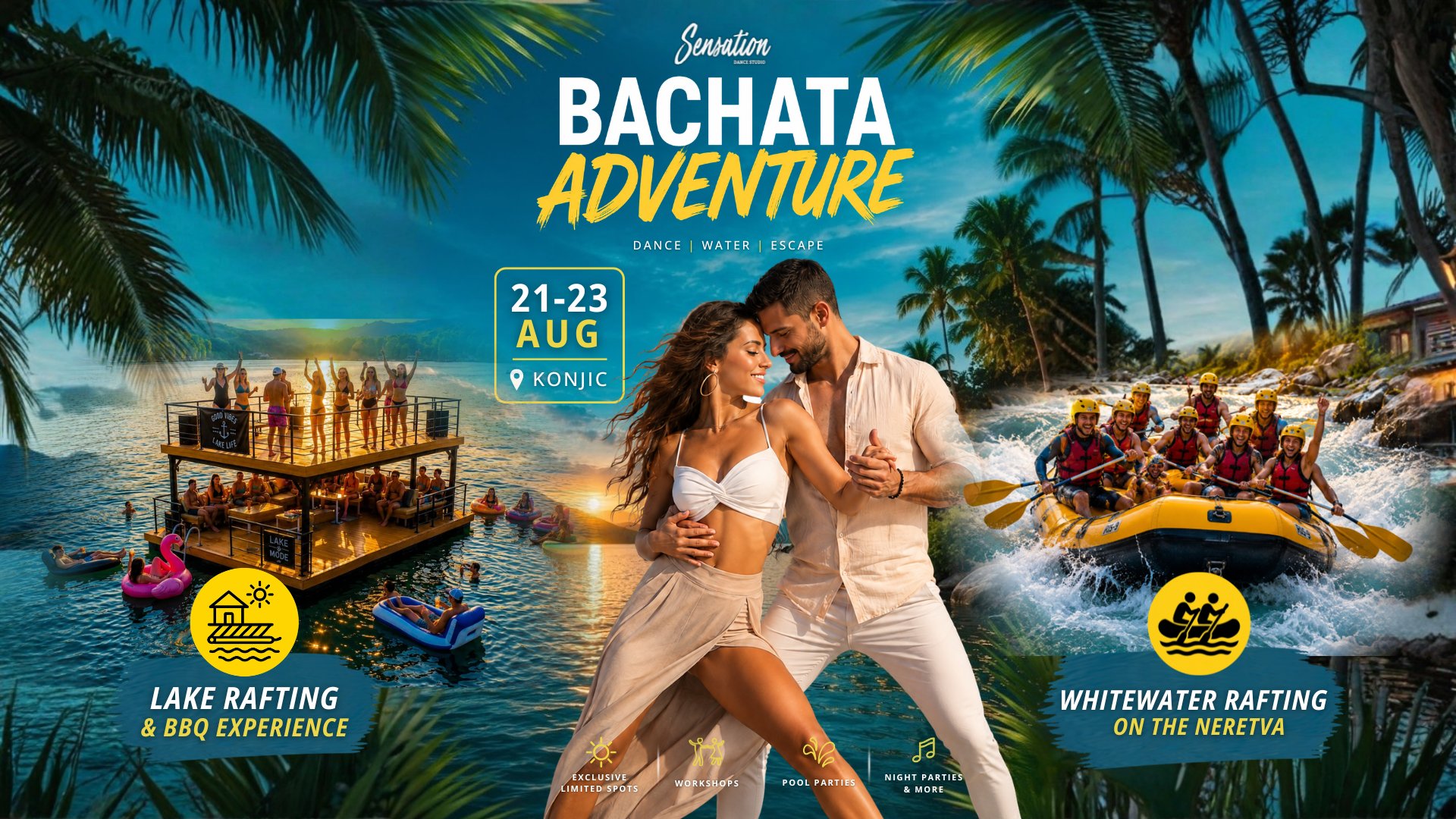 Bachata Adventure Bosnia 2026 flyer