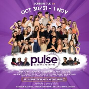 Pulse bachata festival 2026 flyer