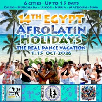 14th Egypt AfroLatin Holidays Festival flyer