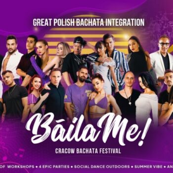 BáilaMe Cracow Bachata Festival 2026 flyer