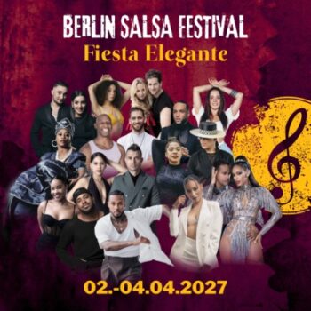 Berlin Salsa Festival “Fiesta Elegante” flyer