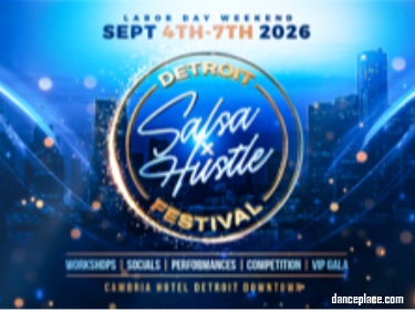 Detroit Salsa and Hustle Festival 2026 flyer