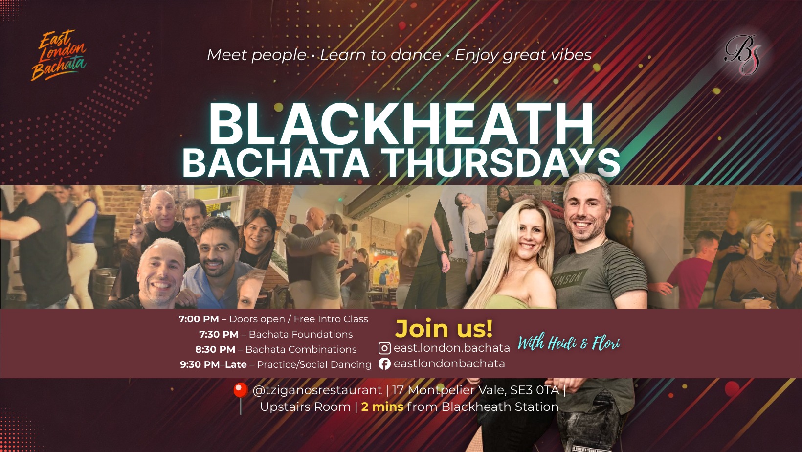 Blackheath Bachata Thursdays flyer