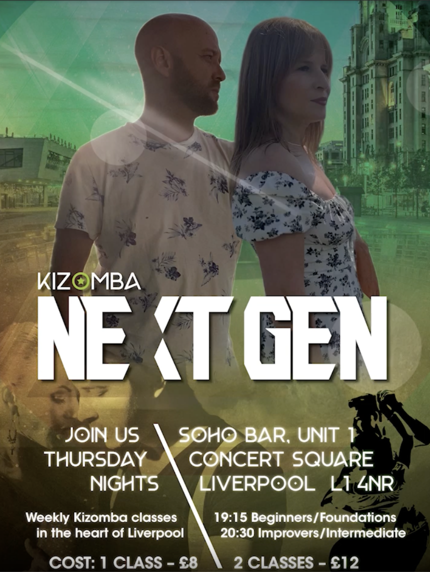 Kizomba Next Gen Liverpool (Beginners + Improvers) flyer