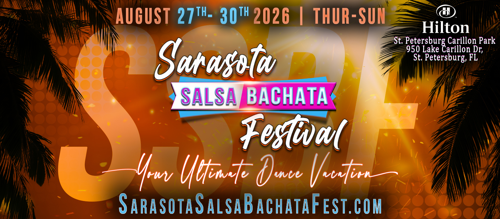 Sarasota Salsa & Bachata Festival flyer