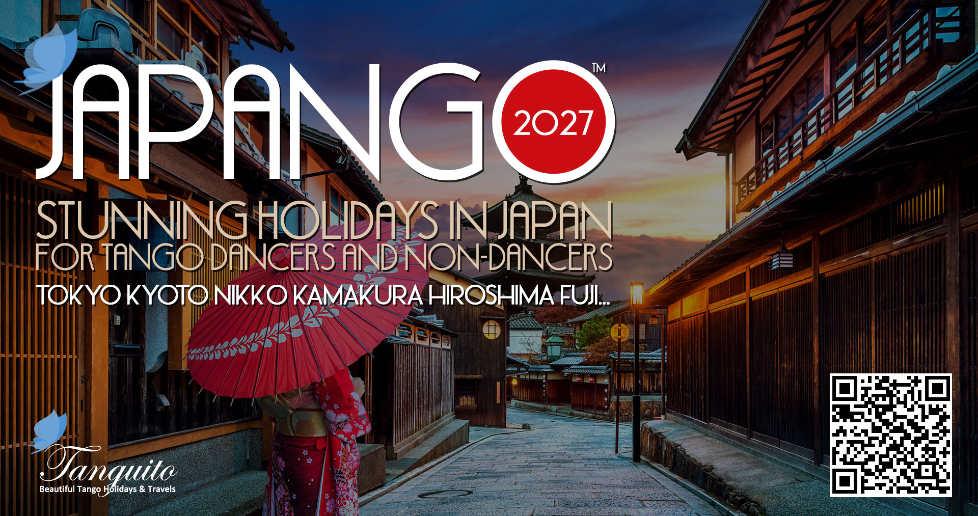 Japango 2027, the trip of a lifetime: tango & visits of TOKYO KYOTO NIKKO KAMAKURA HIROSHIMA FUJI flyer