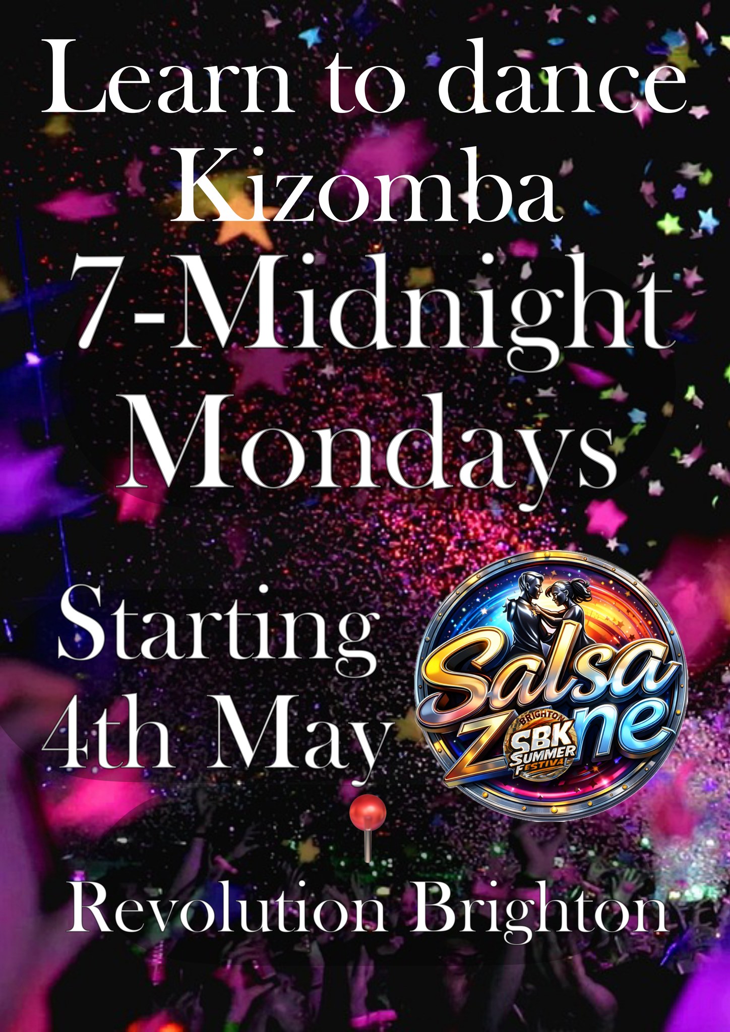 Kizomba Zone Mondays – Salsa Zone flyer