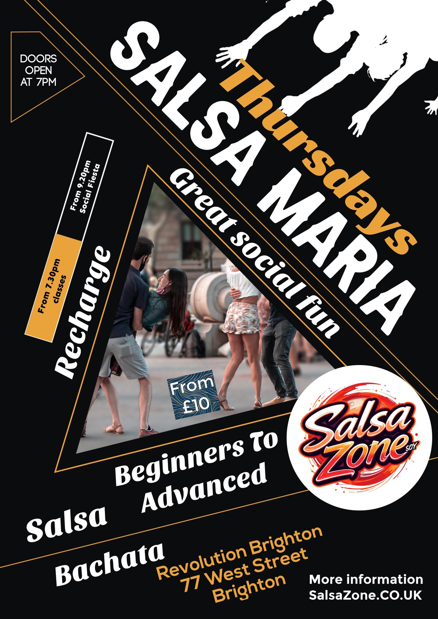 Thursdays Salsa Maria flyer